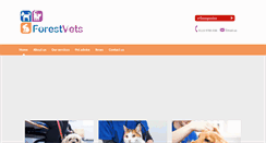 Desktop Screenshot of forestvetsurgery.co.uk